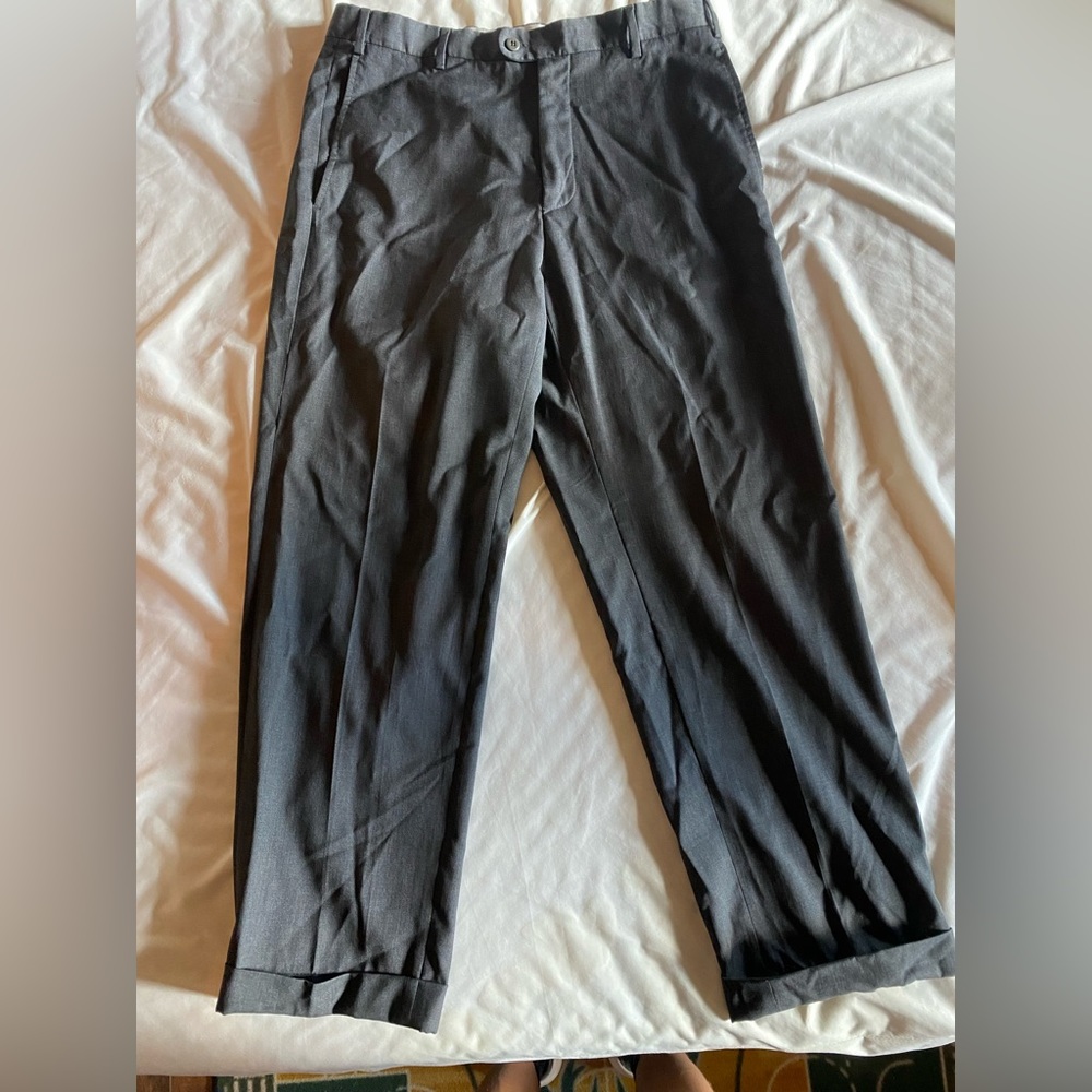 Zanella Men's Active Stretch Flat Front Pants